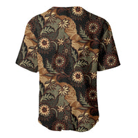 Batik Pedalaman Semen Lereng Style Baseball Jersey Indonesian Traditional Pattern