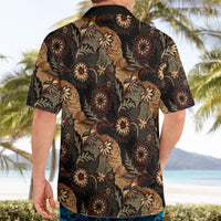 Batik Pedalaman Semen Lereng Style Hawaiian Shirt Indonesian Traditional Pattern