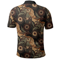 Batik Pedalaman Semen Lereng Style Polo Shirt Indonesian Traditional Pattern