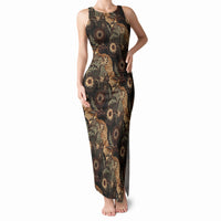 Batik Pedalaman Semen Lereng Style Tank Maxi Dress Indonesian Traditional Pattern