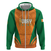 Custom Ivory Coast 2026 World Football Hoodie Elephants Go Champions