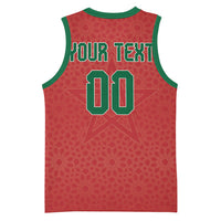Custom Morocco 2026 World Football Basketball Jersey Atlas Lions Go Champions
