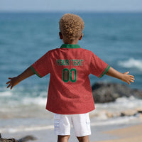 Custom Morocco 2026 World Football Kid Hawaiian Shirt Atlas Lions Go Champions LT01