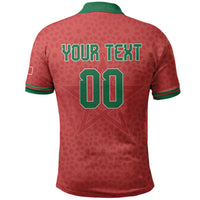 Custom Morocco 2026 World Football Polo Shirt Atlas Lions Go Champions