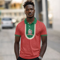 Custom Morocco 2026 World Football Polo Shirt Atlas Lions Go Champions