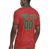 Custom Morocco 2026 World Football Rugby Jersey Atlas Lions Go Champions