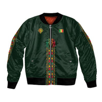 Custom Senegal 2026 World Football Bomber Jacket Lions of Teranga Go Champions
