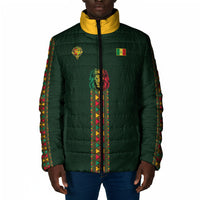 Custom Senegal 2026 World Football Padded Jacket Lions of Teranga Go Champions