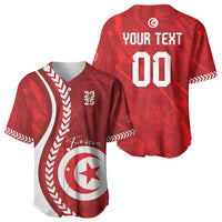 Custom Tunisia 2026 World Football Baseball Jersey Eagles of Carthage Go Champions