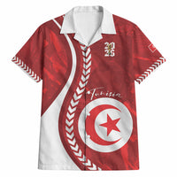 Custom Tunisia 2026 World Football Hawaiian Shirt Eagles of Carthage Go Champions