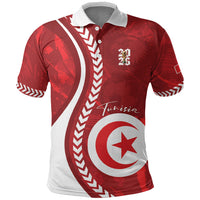 Custom Tunisia 2026 World Football Polo Shirt Eagles of Carthage Go Champions