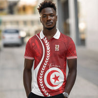Custom Tunisia 2026 World Football Polo Shirt Eagles of Carthage Go Champions