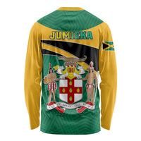 Jamaica Long Sleeve Shirt Jumieka Lion Mix African Pattern LT01