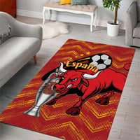 Spain 2024 Football Champions Area Rug Espana La Roja - Wonder Print Shop