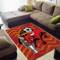 Spain 2024 Football Champions Area Rug Espana La Roja - Wonder Print Shop
