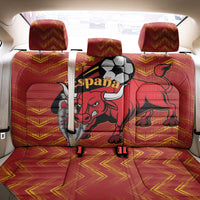 Spain 2024 Football Champions Back Car Seat Cover Espana La Roja - Wonder Print Shop
