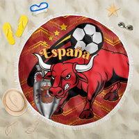 Spain 2024 Football Champions Beach Blanket Espana La Roja - Wonder Print Shop