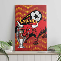 Spain 2024 Football Champions Canvas Wall Art Espana La Roja - Wonder Print Shop