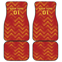 Spain 2024 Football Champions Car Mats Espana La Roja - Wonder Print Shop