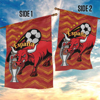 Spain 2024 Football Champions Garden Flag Espana La Roja - Wonder Print Shop