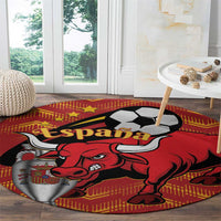 Spain 2024 Football Champions Round Carpet Espana La Roja