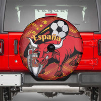 Spain 2024 Football Champions Spare Tire Cover Espana La Roja - Wonder Print Shop