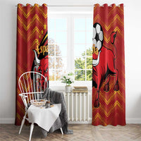 Spain 2024 Football Champions Window Curtain Espana La Roja - Wonder Print Shop