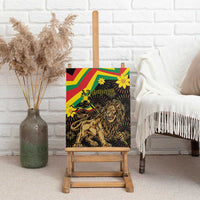 Enkutatash Ethiopia New Year Canvas Wall Art Lion of Judah Adey Abeba Flower - Wonder Print Shop