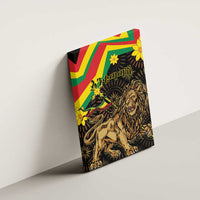 Enkutatash Ethiopia New Year Canvas Wall Art Lion of Judah Adey Abeba Flower - Wonder Print Shop
