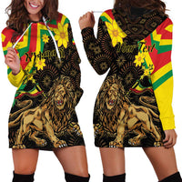 Enkutatash Ethiopia New Year Hoodie Dress Lion of Judah Adey Abeba Flower - Wonder Print Shop