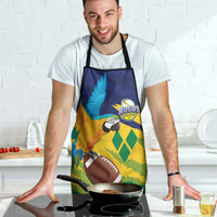Rugby Saint Vincent and the Grenadines Apron Go SVG Amazona Guildingii - Wonder Print Shop