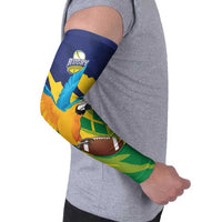 Custom Rugby Saint Vincent and the Grenadines Arm Sleeves Go SVG Amazona Guildingii - Wonder Print Shop