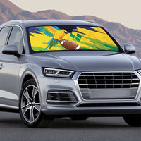 Rugby Saint Vincent and the Grenadines Auto Sun Shade Go SVG Amazona Guildingii - Wonder Print Shop