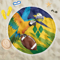 Rugby Saint Vincent and the Grenadines Beach Blanket Go SVG Amazona Guildingii - Wonder Print Shop