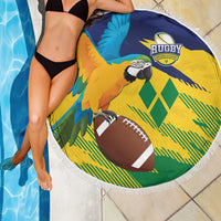 Rugby Saint Vincent and the Grenadines Beach Blanket Go SVG Amazona Guildingii - Wonder Print Shop