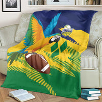 Rugby Saint Vincent and the Grenadines Blanket Go SVG Amazona Guildingii - Wonder Print Shop