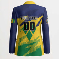 Custom Rugby Saint Vincent and the Grenadines Blazer Go SVG Amazona Guildingii - Wonder Print Shop