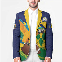 Custom Rugby Saint Vincent and the Grenadines Blazer Go SVG Amazona Guildingii - Wonder Print Shop