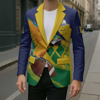 Custom Rugby Saint Vincent and the Grenadines Blazer Go SVG Amazona Guildingii - Wonder Print Shop