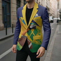 Custom Rugby Saint Vincent and the Grenadines Blazer Go SVG Amazona Guildingii - Wonder Print Shop