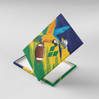Rugby Saint Vincent and the Grenadines Canvas Wall Art Go SVG Amazona Guildingii - Wonder Print Shop