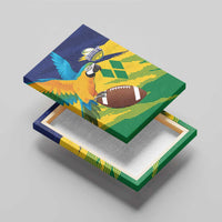 Rugby Saint Vincent and the Grenadines Canvas Wall Art Go SVG Amazona Guildingii - Wonder Print Shop