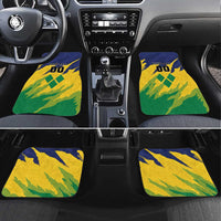 Rugby Saint Vincent and the Grenadines Car Mats Go SVG Amazona Guildingii - Wonder Print Shop