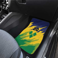 Rugby Saint Vincent and the Grenadines Car Mats Go SVG Amazona Guildingii - Wonder Print Shop