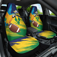 Rugby Saint Vincent and the Grenadines Car Seat Cover Go SVG Amazona Guildingii - Wonder Print Shop