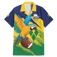 Custom Rugby Saint Vincent and the Grenadines Family Matching Mermaid Dress and Hawaiian Shirt Go SVG Amazona Guildingii - Wonder Print Shop