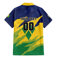 Custom Rugby Saint Vincent and the Grenadines Family Matching Mermaid Dress and Hawaiian Shirt Go SVG Amazona Guildingii - Wonder Print Shop