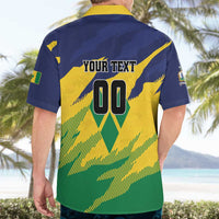 Custom Rugby Saint Vincent and the Grenadines Hawaiian Shirt Go SVG Amazona Guildingii - Wonder Print Shop