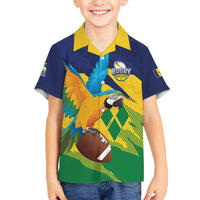 Custom Rugby Saint Vincent and the Grenadines Hawaiian Shirt Go SVG Amazona Guildingii - Wonder Print Shop