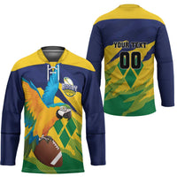 Custom Rugby Saint Vincent and the Grenadines Hockey Jersey Go SVG Amazona Guildingii - Wonder Print Shop